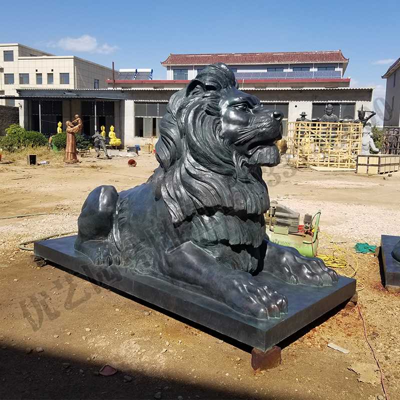 匯豐銅獅子，銅雕塑廠家，歐式銅獅子，銀行銅獅子雕塑